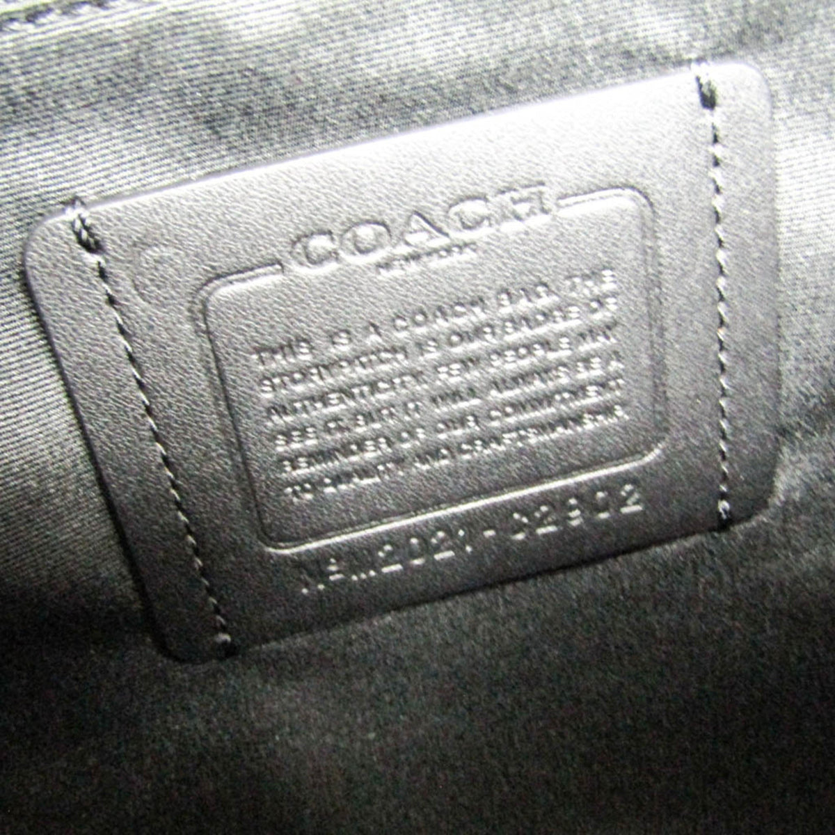 PRE-OWNED Coach Heritage · Leather Backpack
