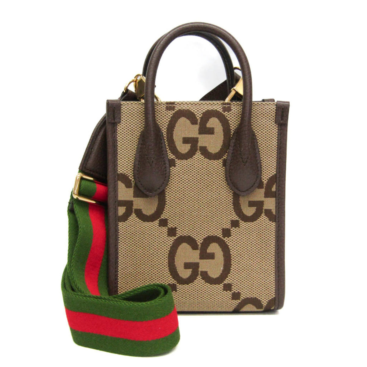 PRE-OWNED Gucci Jumbo GG Mini · Canvas