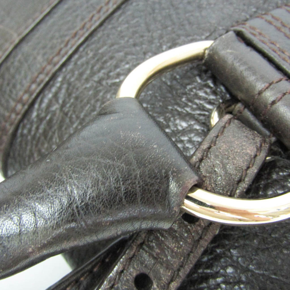 PRE-OWNED Bvlgari Leoni · Leather Shoulder Bag