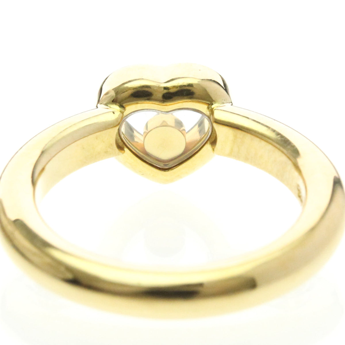 PRE-OWNED Chopard Happy Diamonds · 18K Yellow Gold Size 5.5