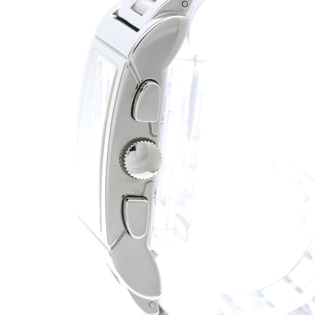 PRE-OWNED Bvlgari Rettangolo · Steel · Chronograph