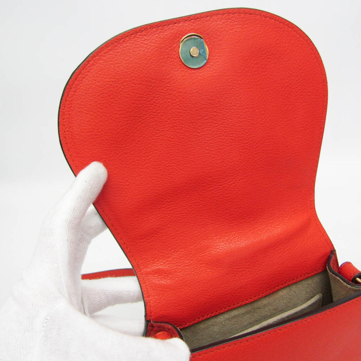 PRE-OWNED Chloé Nile · Leather Bracelet Bag