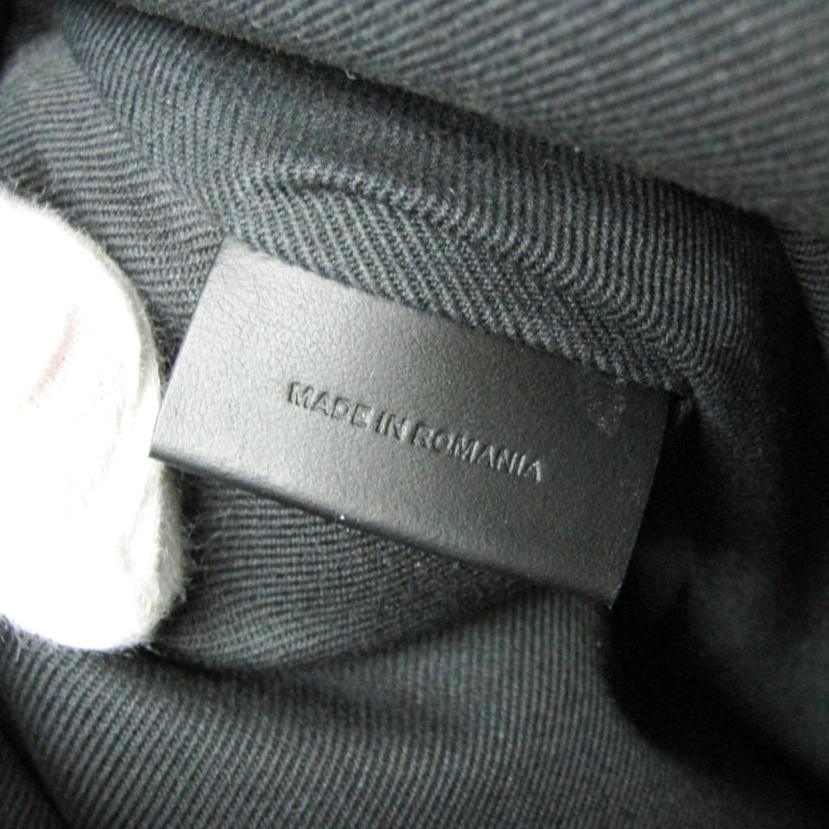 PRE-OWNED Burberry Enfild · Check Canvas & Leather