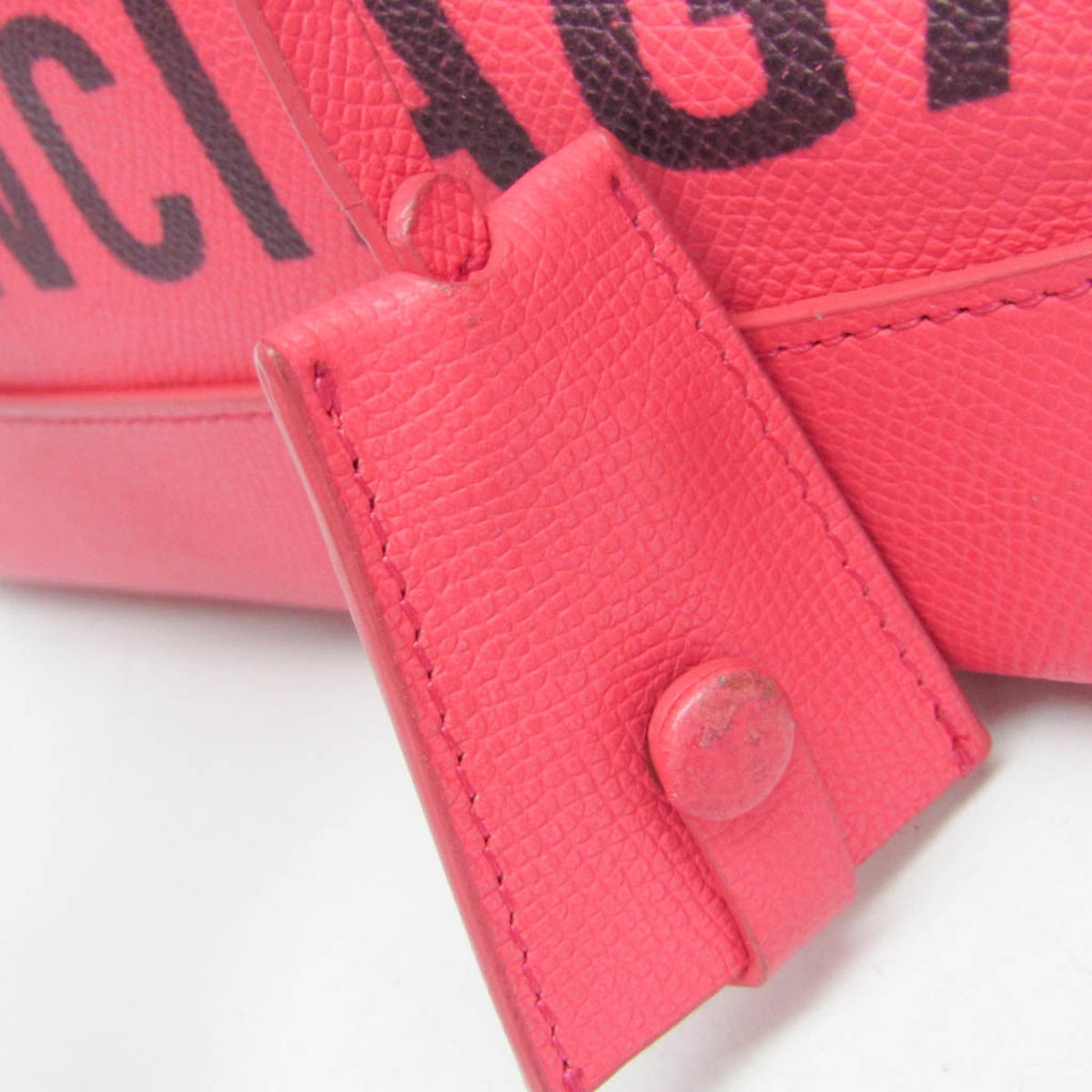 PRE-OWNED Balenciaga Ville Top Handle S · Leather