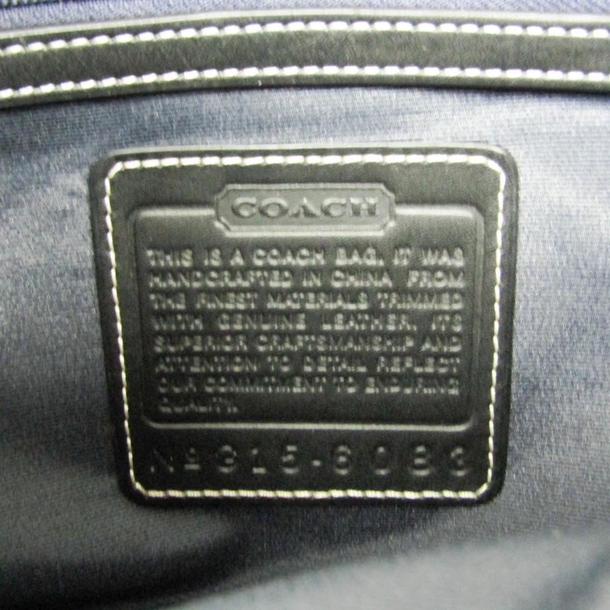 PRE-OWNED Coach Signature · Canvas & Leather