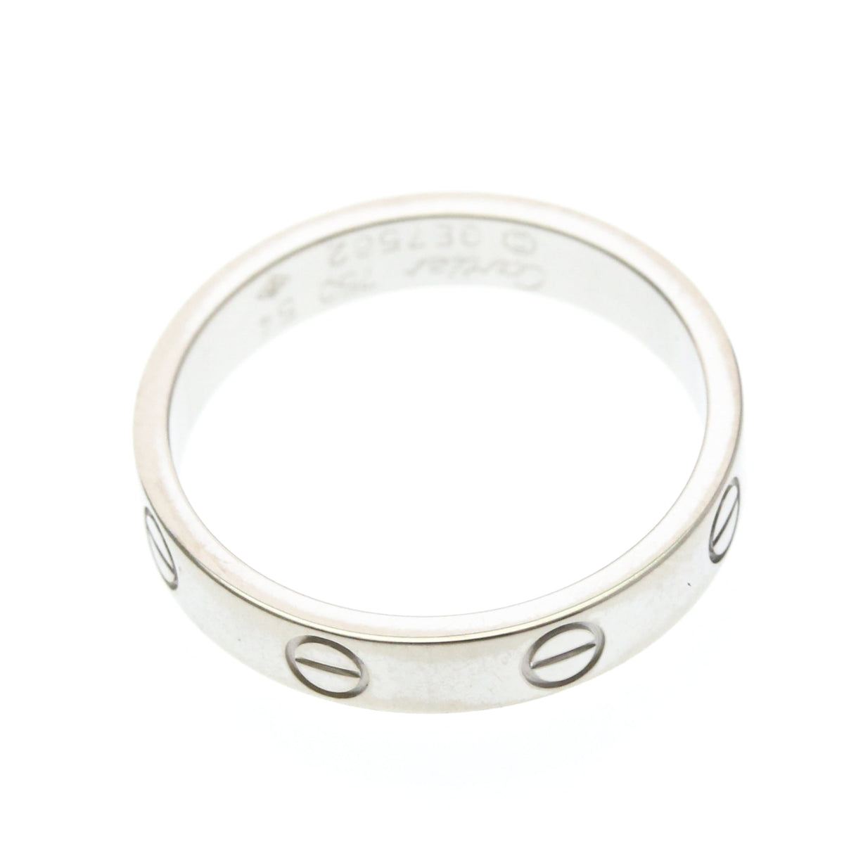 PRE-OWNED Cartier Mini Love · 18K White Gold