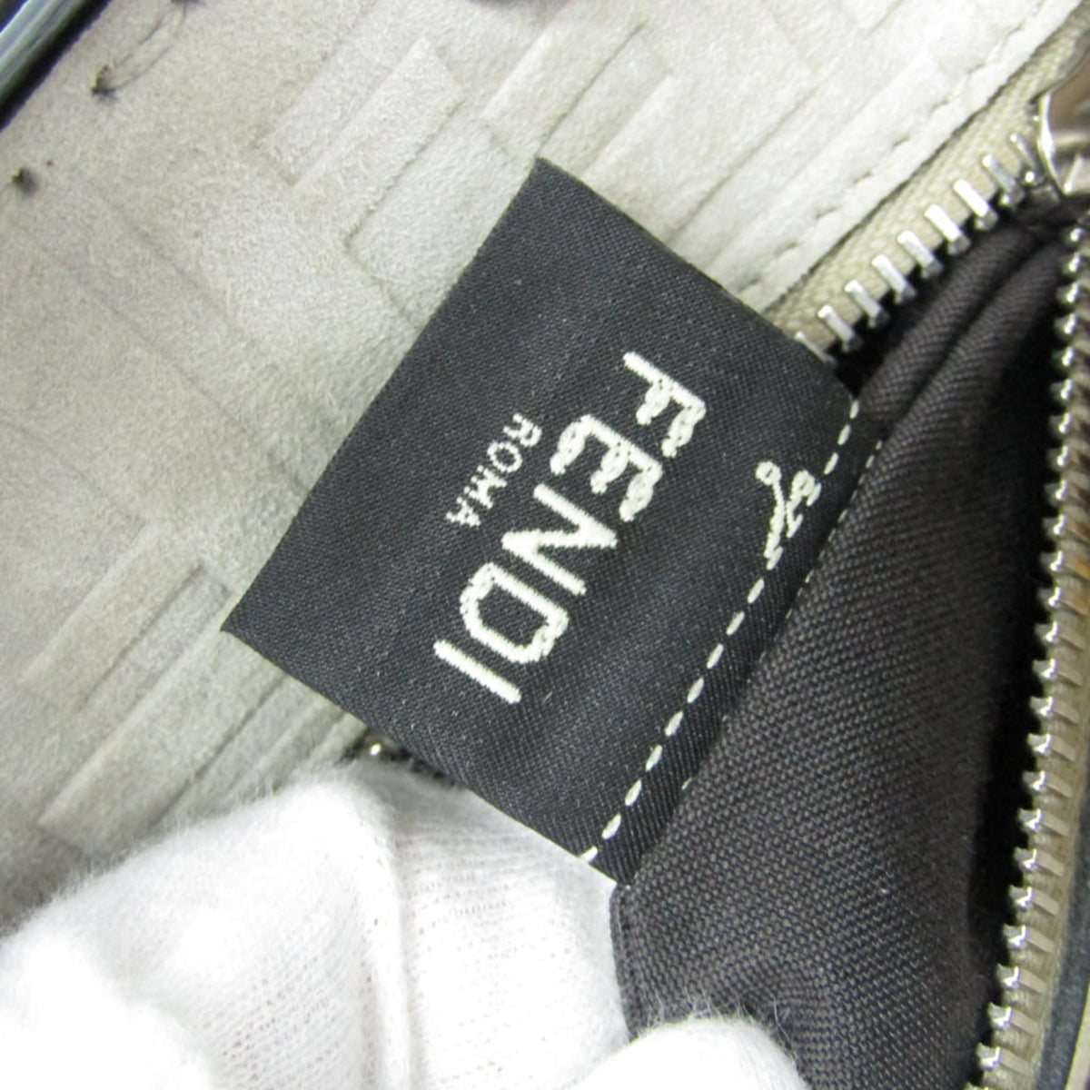 PRE-OWNED Fendi Selleria Peekaboo · Canvas & Leather