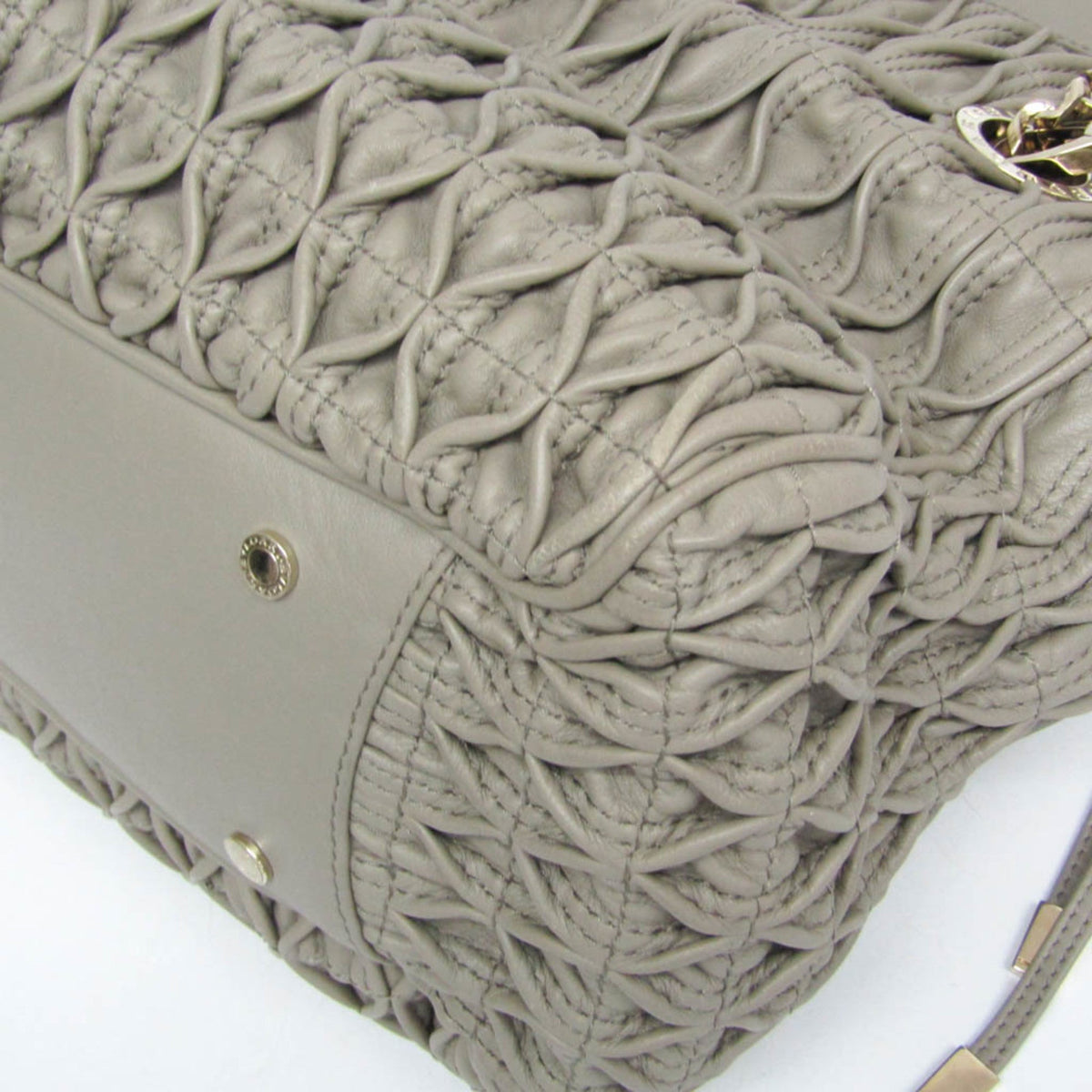 PRE-OWNED Bvlgari Monete · Leather Tote