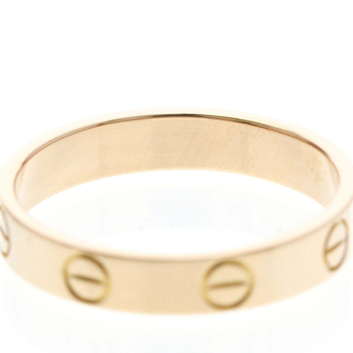 PRE-OWNED Cartier Mini Love · Rose Gold Size 6.75