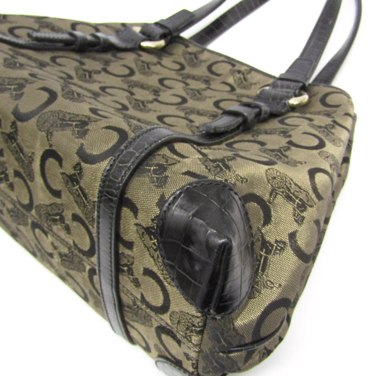 PRE-OWNED Celine C Macadam · Carriage Pattern · Tote