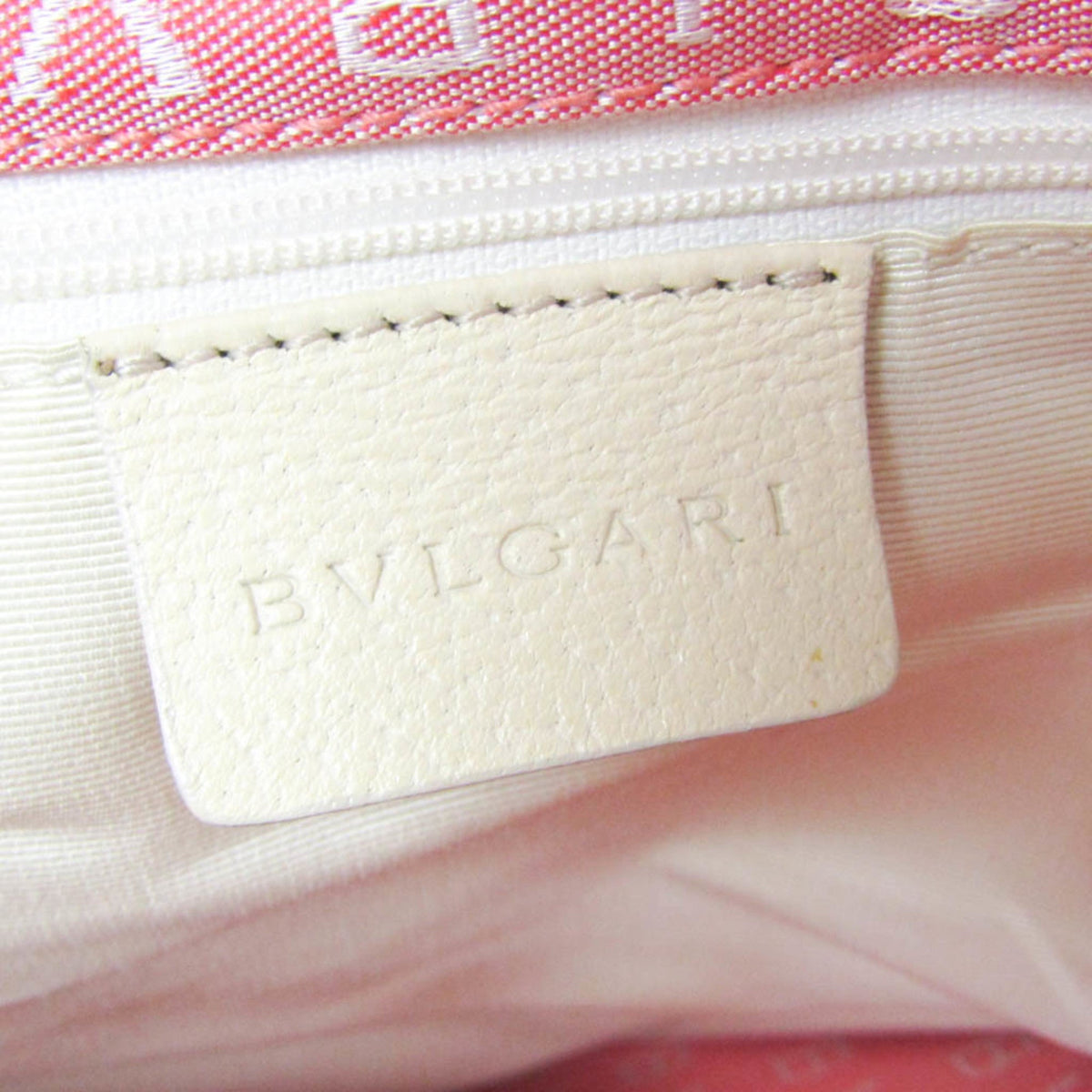 PRE-OWNED Bvlgari Logomania · Canvas Tote