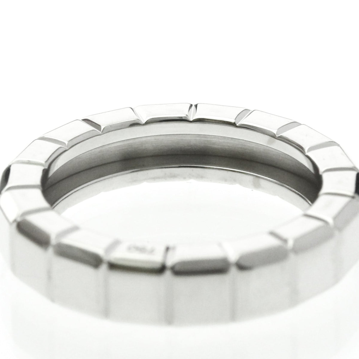 PRE-OWNED Chopard Ice Cube · 18K White Gold Size 4.5