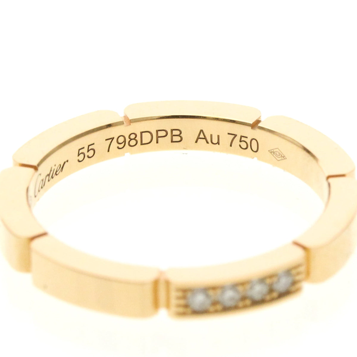 PRE-OWNED Cartier Maillon Panthère · Diamond · Rose Gold