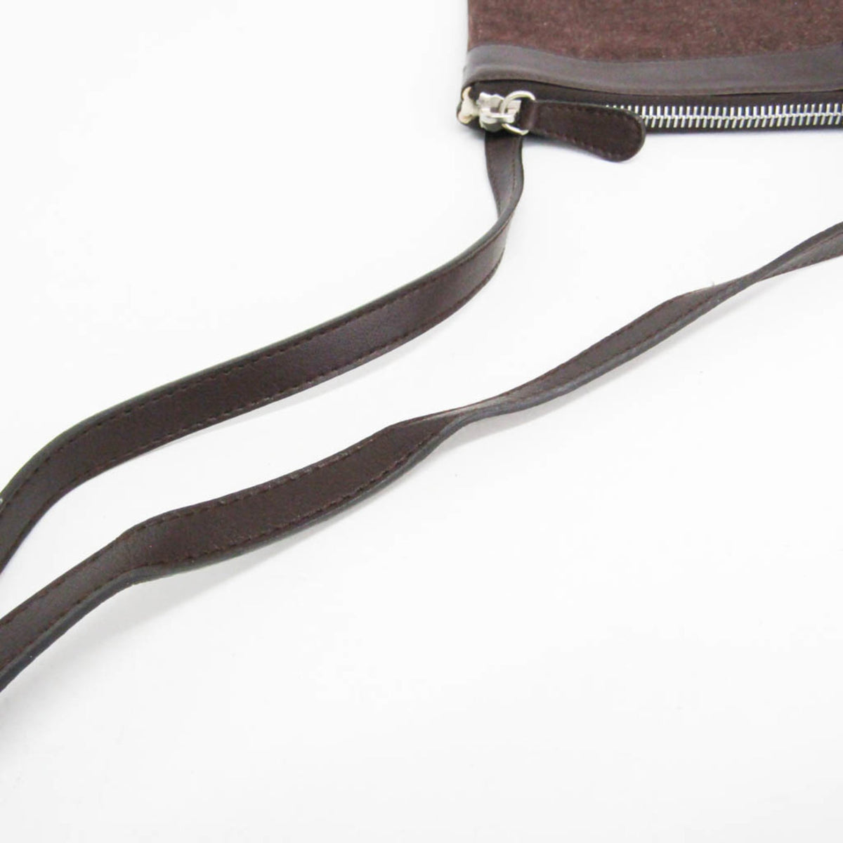 PRE-OWNED Bvlgari Logomania · Crossbody Pouch · Denim