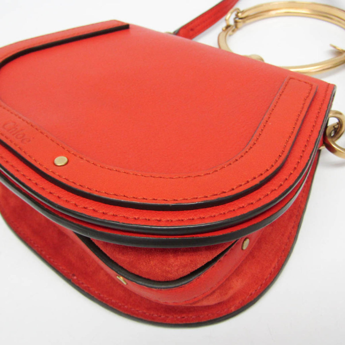 PRE-OWNED Chloé Nile · Leather Bracelet Bag