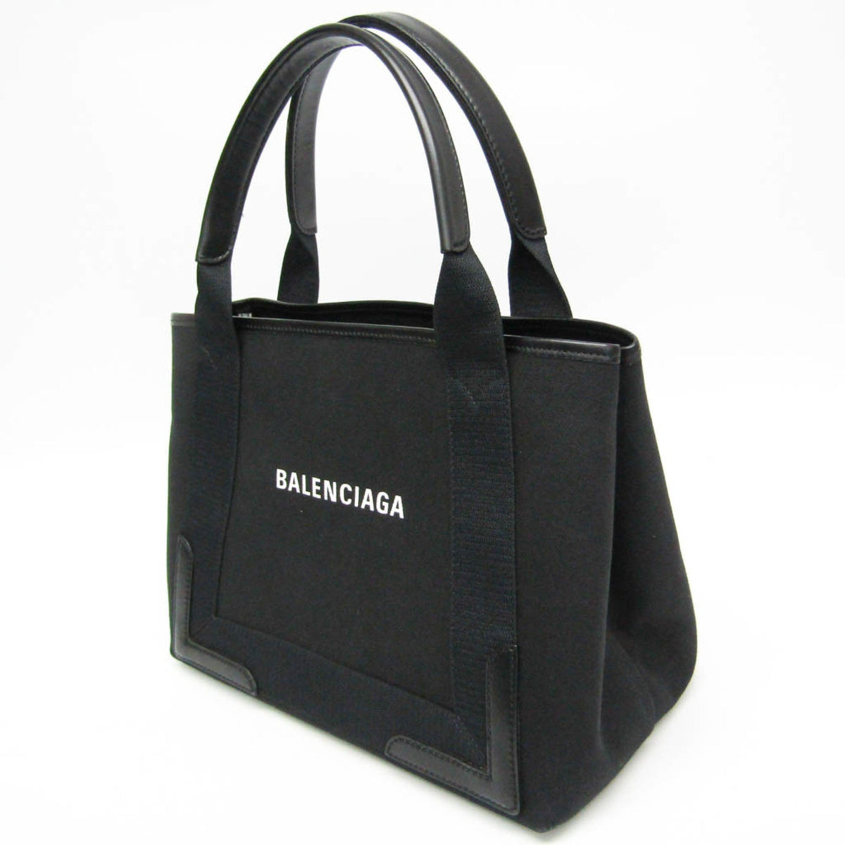 PRE-OWNED Balenciaga Navy Cabas S · Canvas Tote