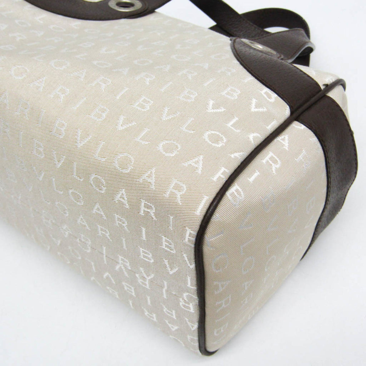 PRE-OWNED Bvlgari Logomania Winona Boston Small