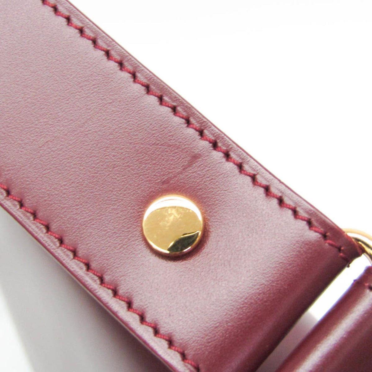PRE-OWNED Cartier Must · Leather Shoulder Bag · Bordeaux