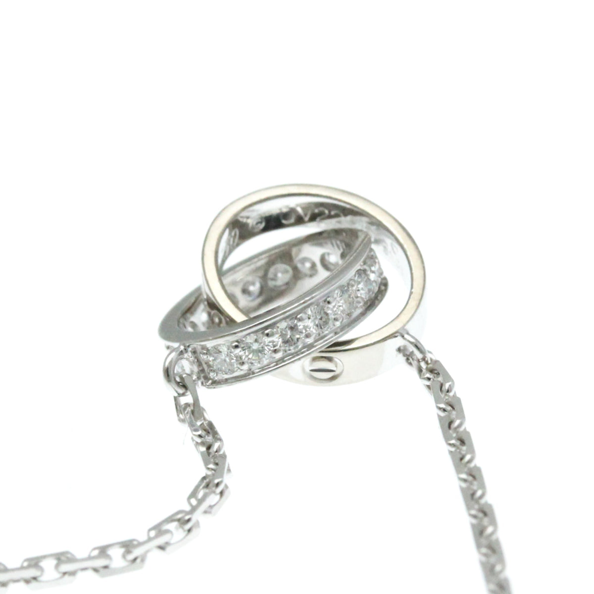 PRE-OWNED Cartier Baby Love · 18K White Gold · Diamond