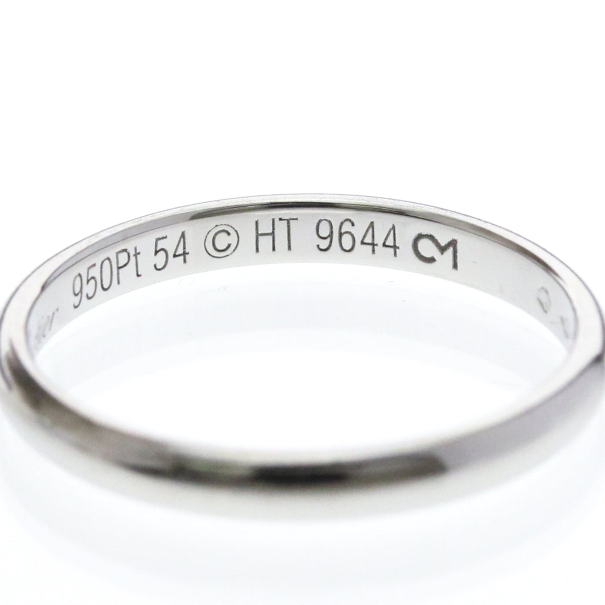 PRE-OWNED Cartier 1895 Wedding Band · Platinum