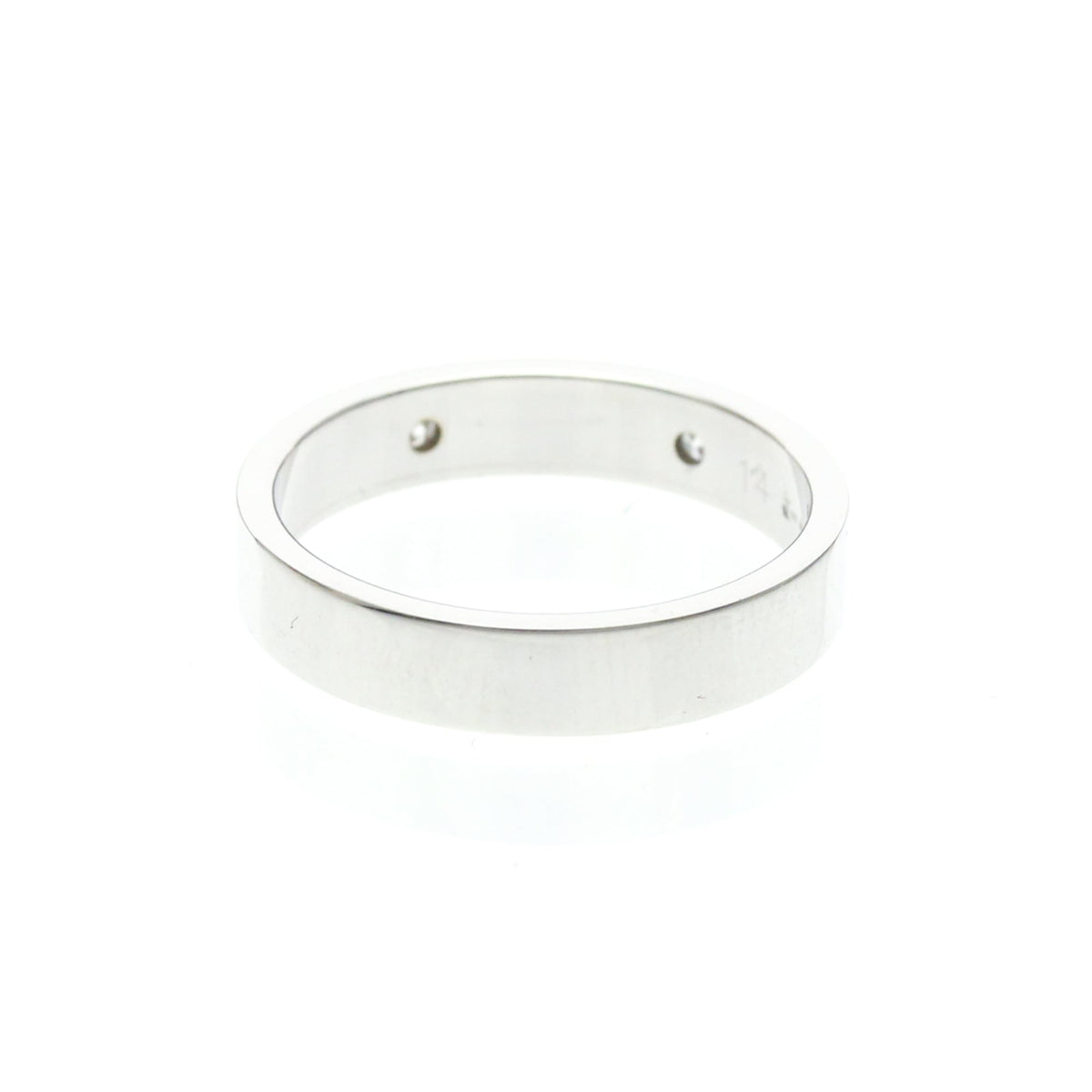 PRE-OWNED Gucci Icon · 18K White Gold · Diamond Size 6.5