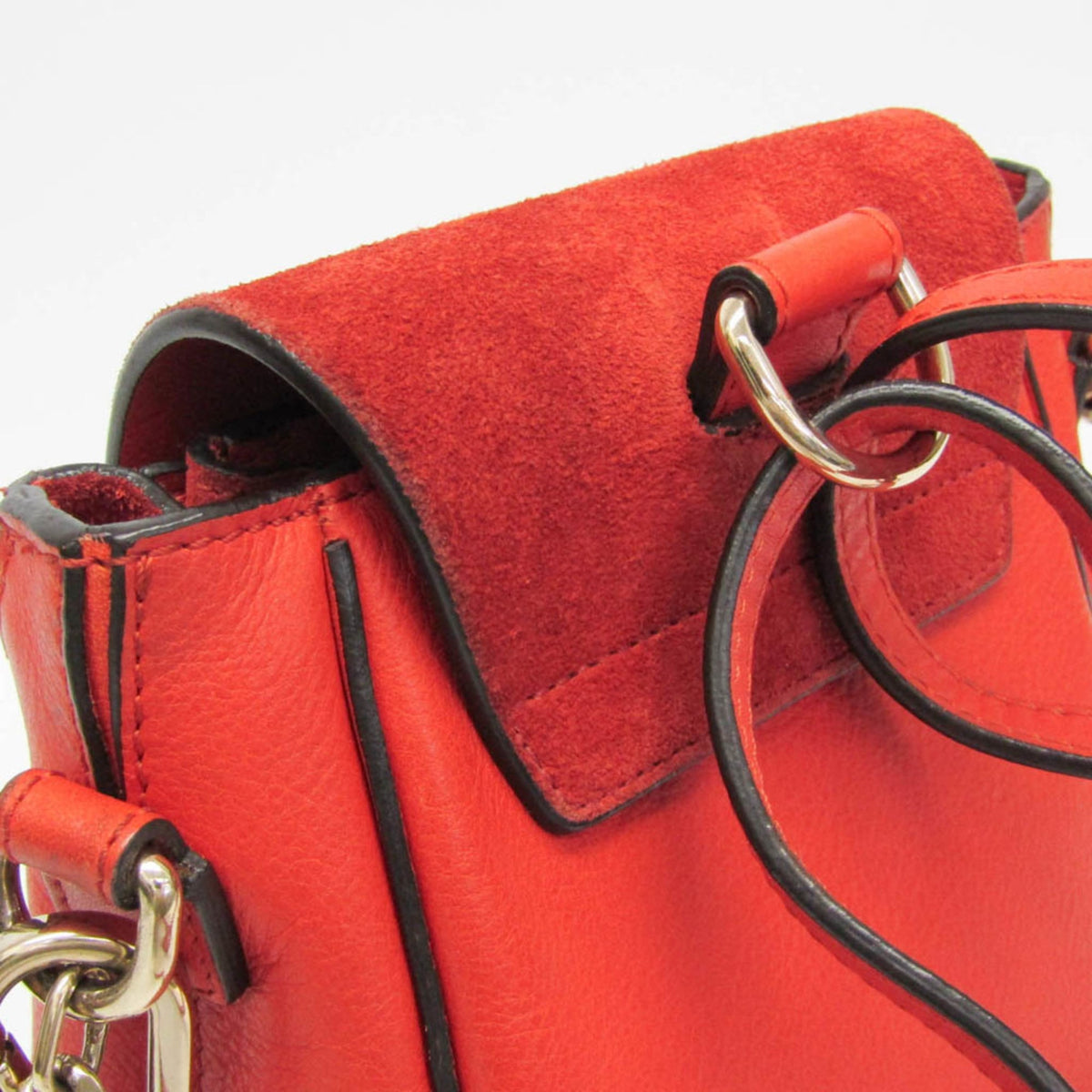 PRE-OWNED Chloé Faye · Suede Backpack