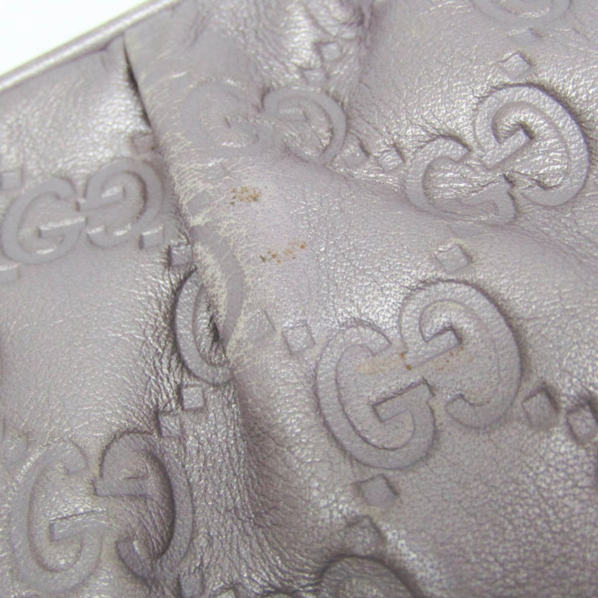PRE-OWNED Gucci Guccissima · Leather Shoulder Bag