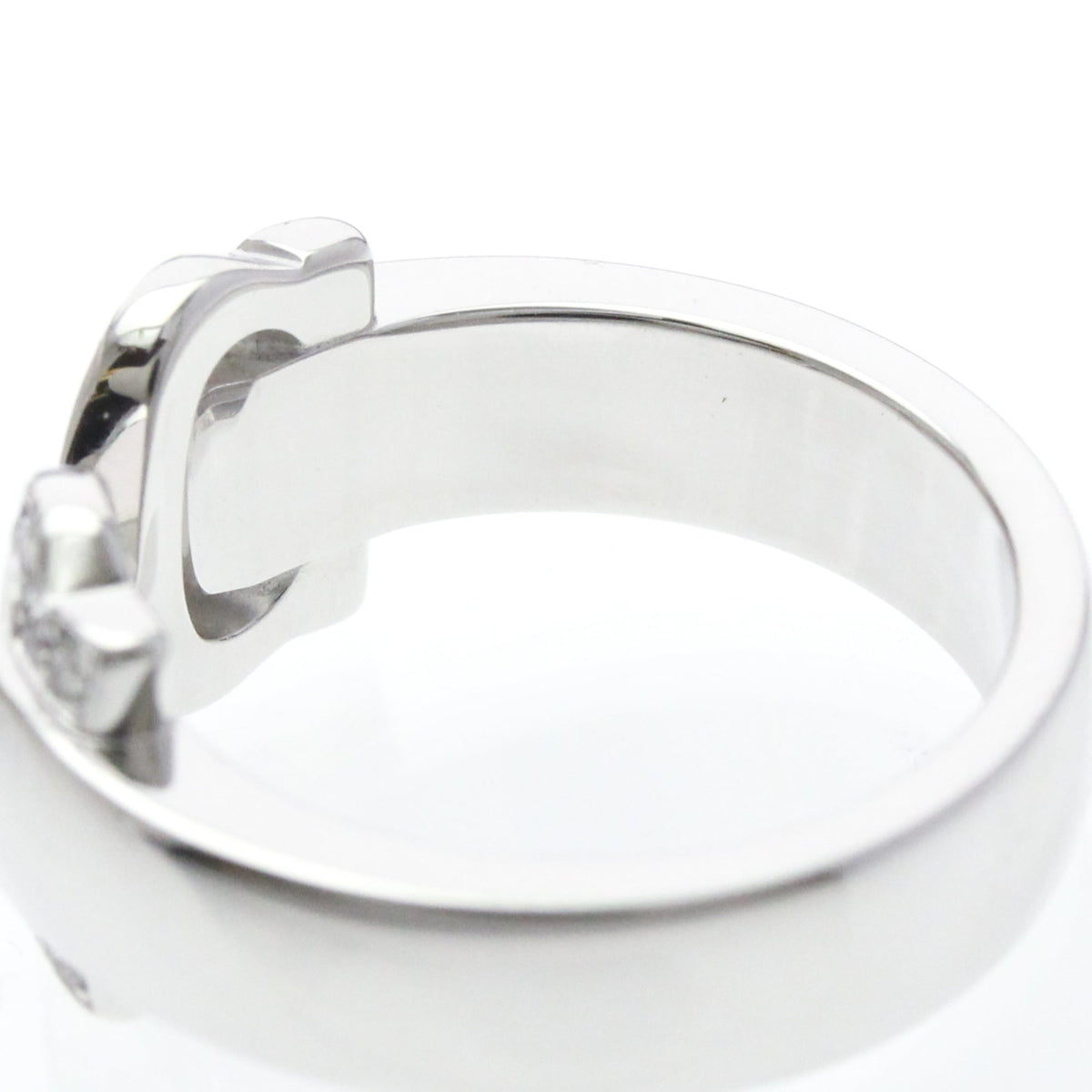 PRE-OWNED Cartier 2C Boucle Diamond · 18K White Gold
