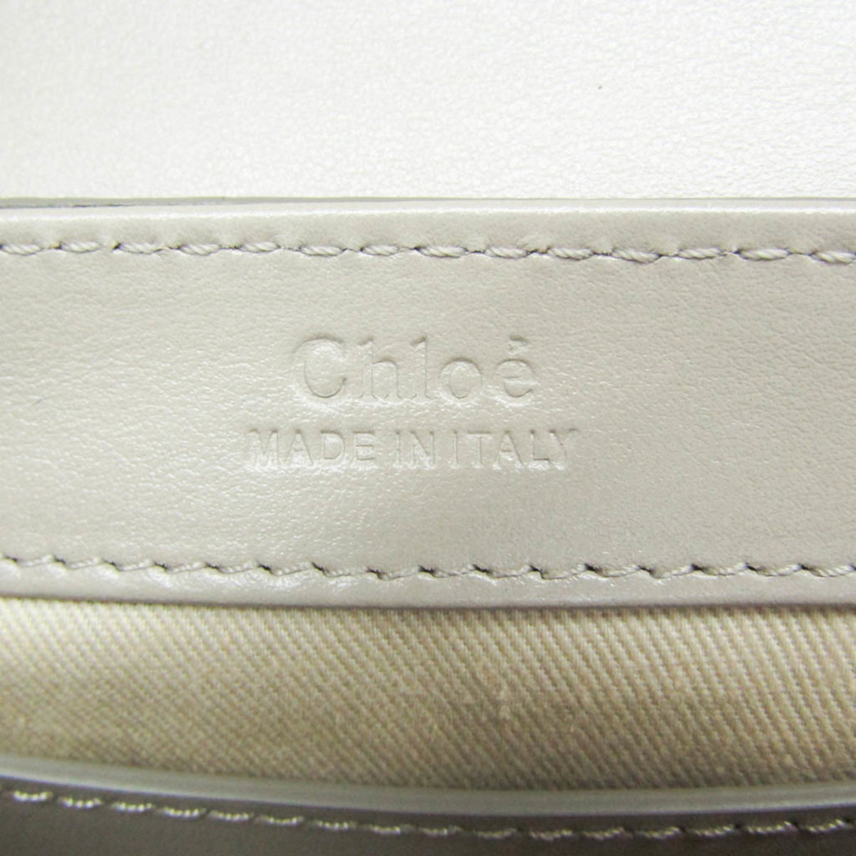 PRE-OWNED Chloé C Mini · Suede & Leather