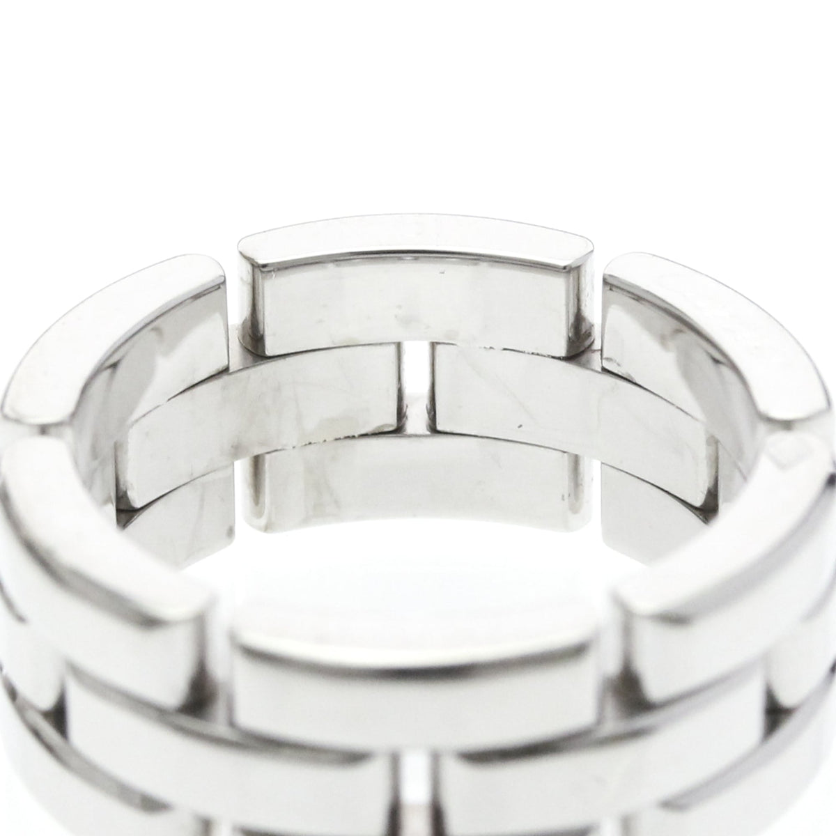 PRE-OWNED Cartier Maillon Panthère · 18K White Gold
