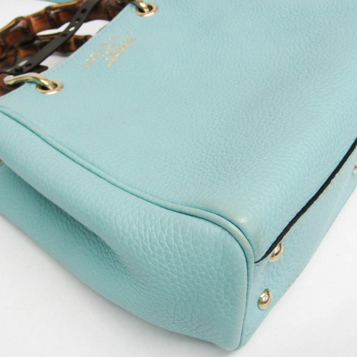 PRE-OWNED Gucci Bamboo Mini Shopper