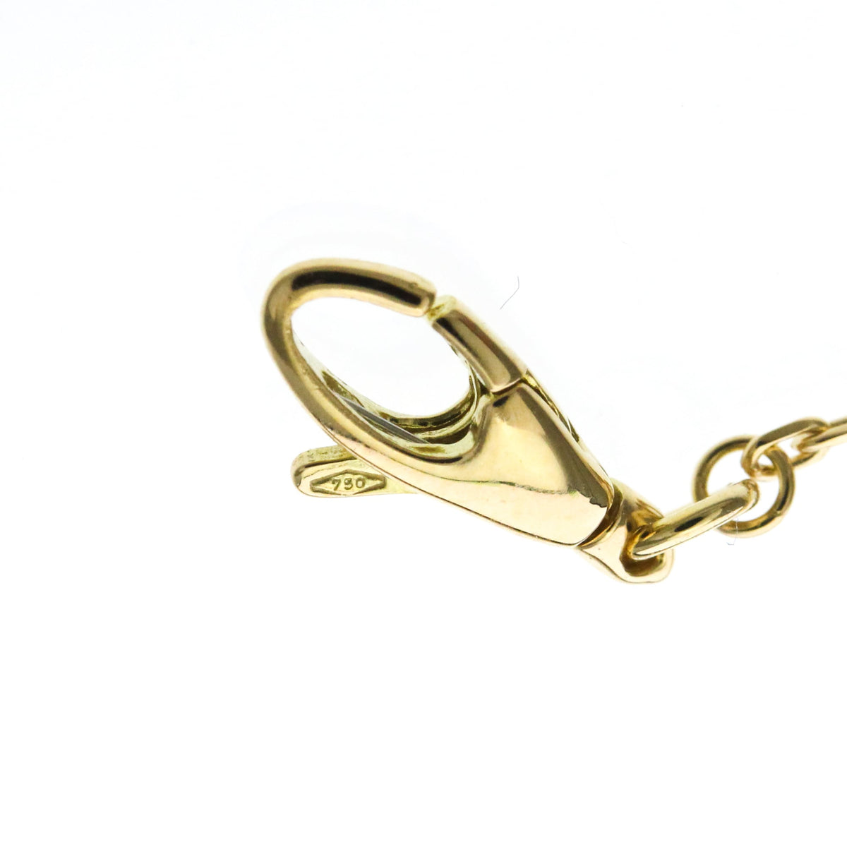 PRE-OWNED Gucci Double GG · 18K Yellow Gold