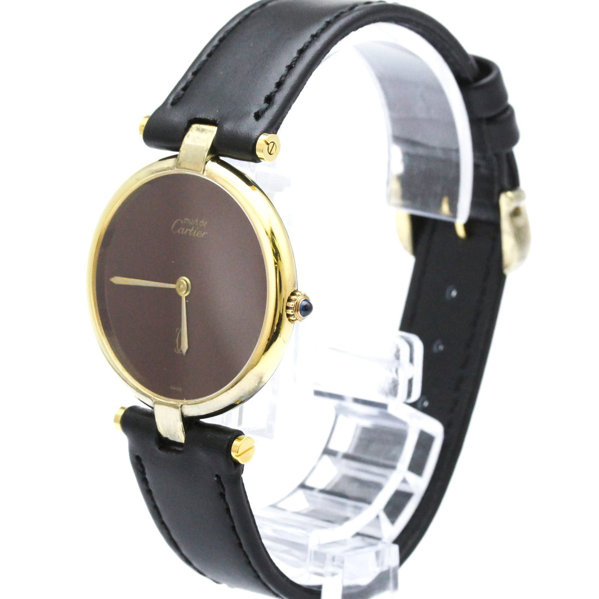 PRE-OWNED Cartier Must Vendome · Gold Plated · Quartz