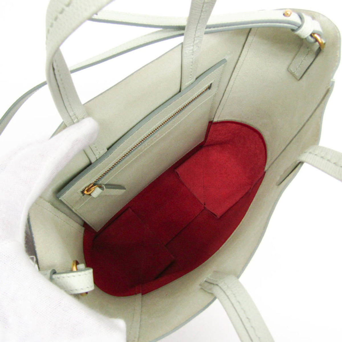 PRE-OWNED Celine Cabas Vertical · Bicolor Leather