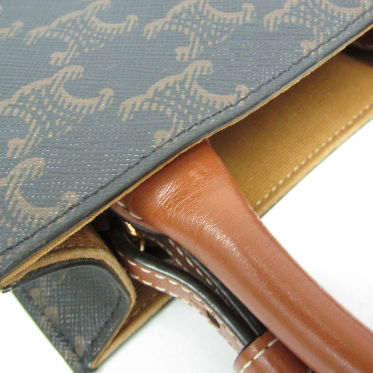 PRE-OWNED Celine Triomphe Vertical Cabas Mini