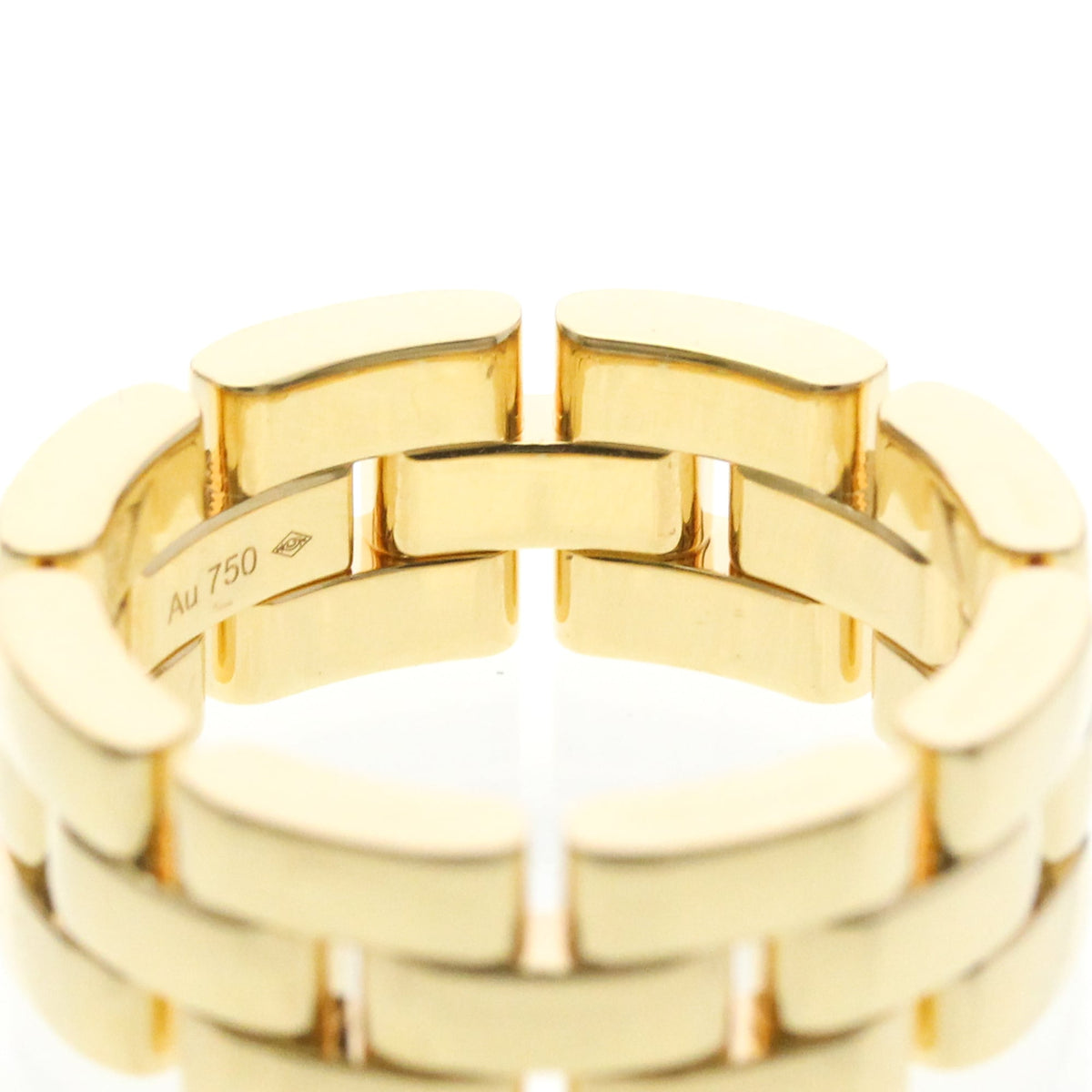 PRE-OWNED Cartier Maillon Panthère · 18K Yellow Gold Size 6