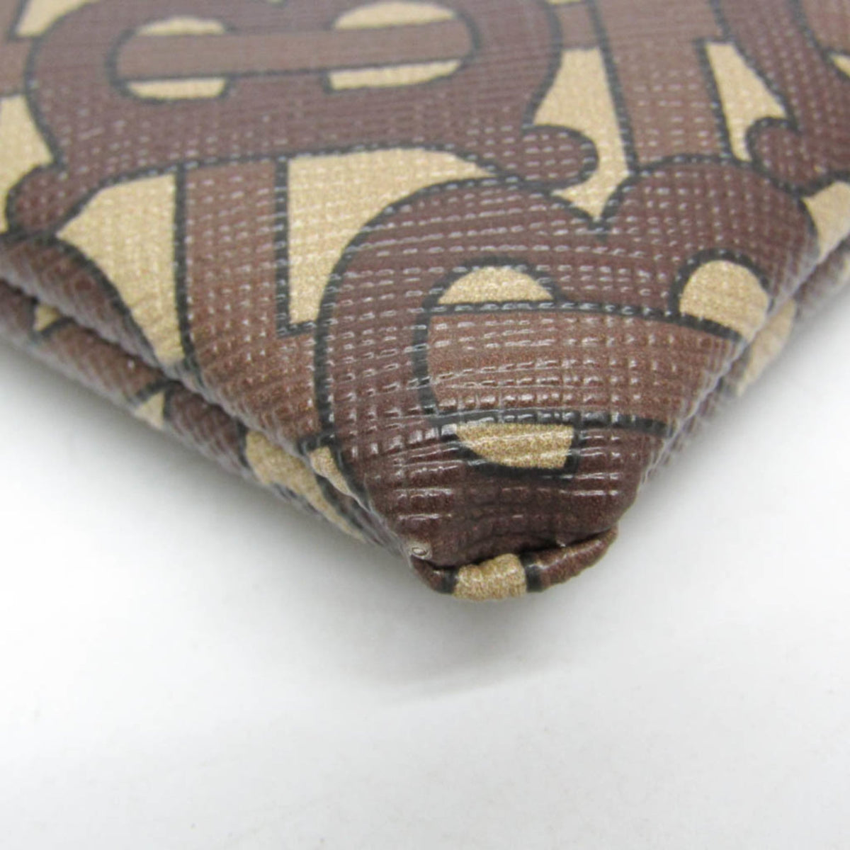 PRE-OWNED Burberry TB Monogram · Clutch
