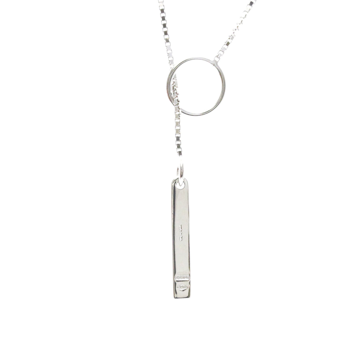 PRE-OWNED Gucci Lariat · 18K White Gold