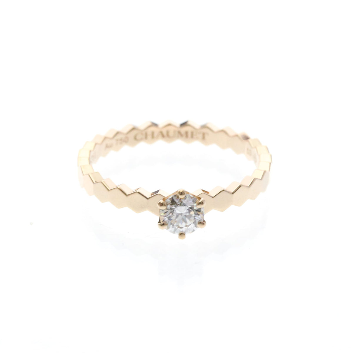 PRE-OWNED Chaumet Be My Love · Diamond · Rose Gold Size 6.25
