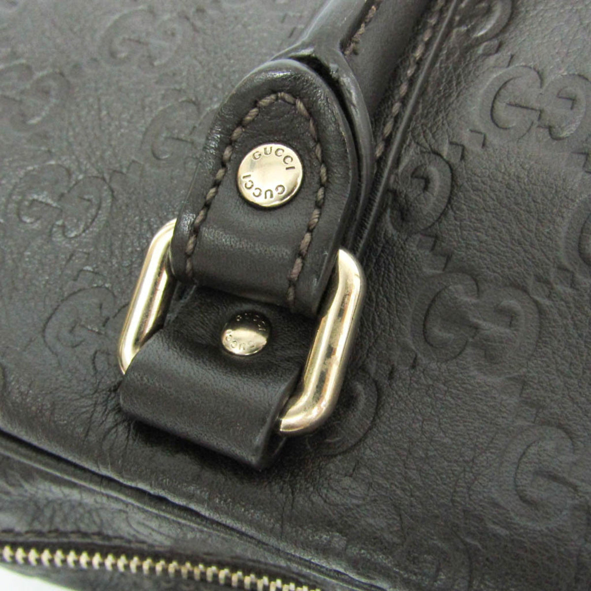 PRE-OWNED Gucci Guccissima · Briefcase