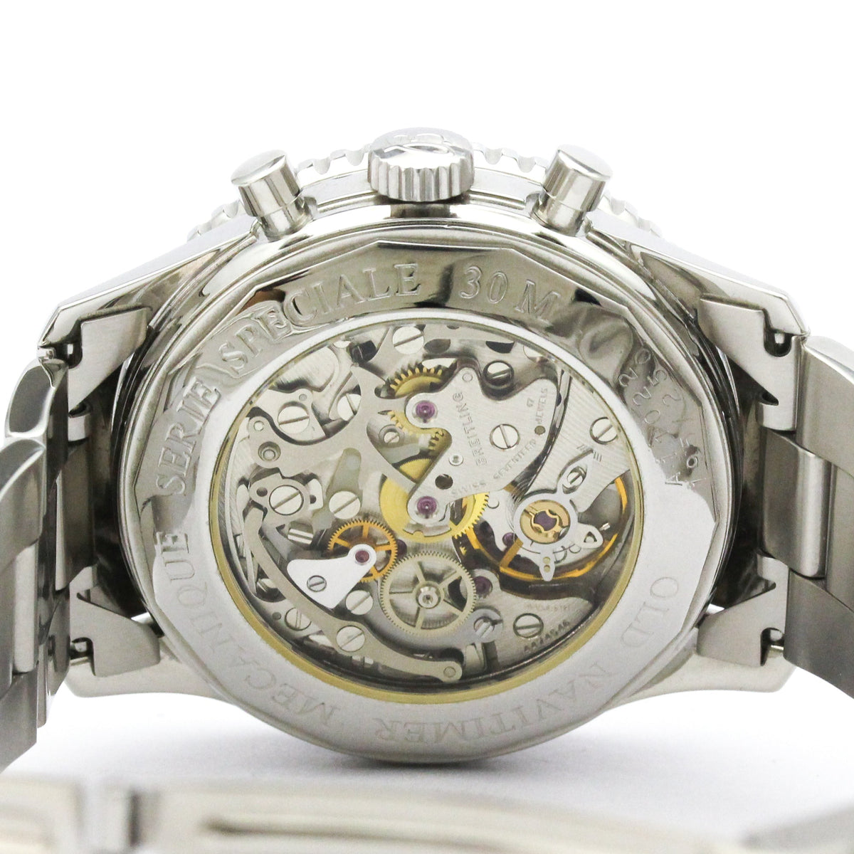 PRE-OWNED Breitling Navitimer · Steel · Manual Wind