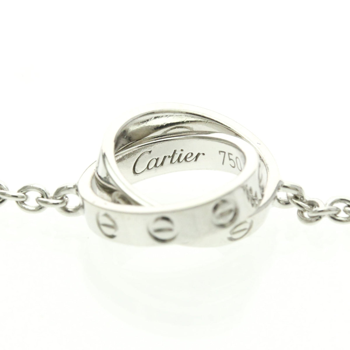 PRE-OWNED Cartier Baby Love · 18K White Gold
