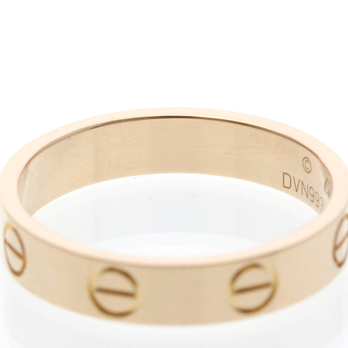 PRE-OWNED Cartier Mini Love · Rose Gold Size 5.75