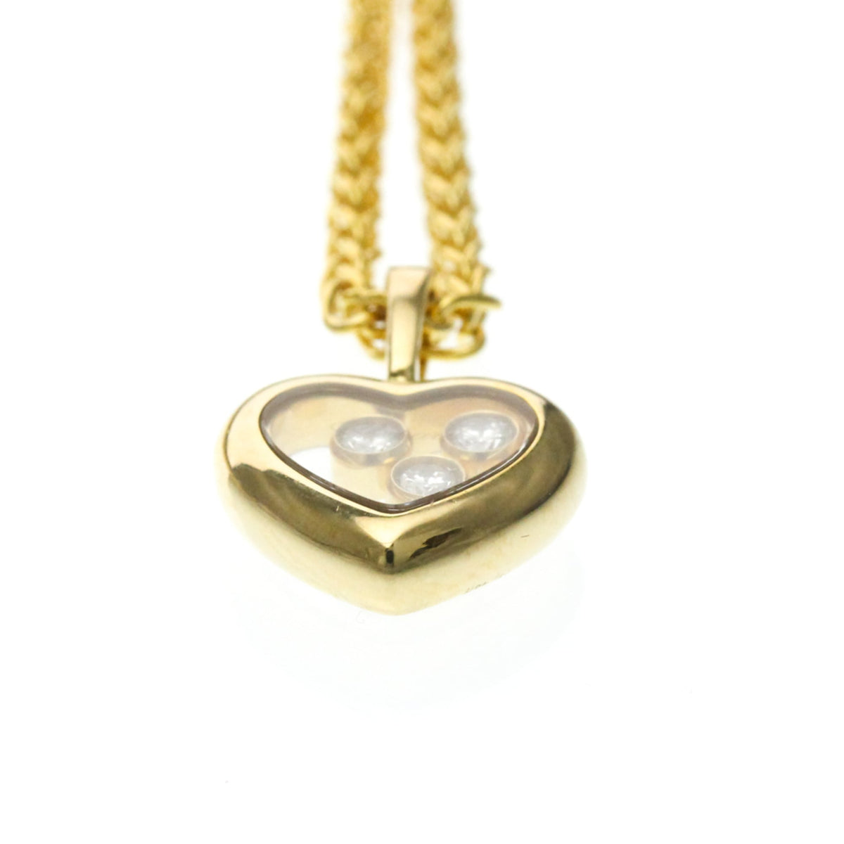 PRE-OWNED Chopard Happy Diamonds · 18K Yellow Gold