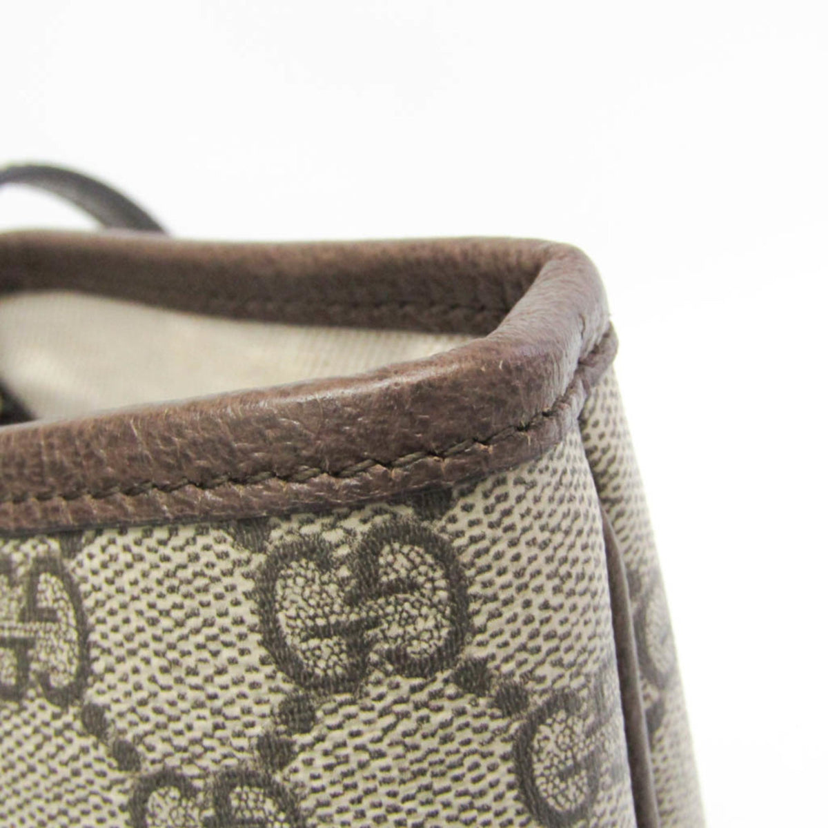 PRE-OWNED Gucci Double G · GG Supreme Tote