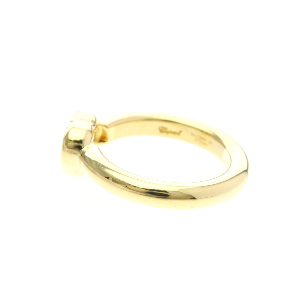 PRE-OWNED Chopard Happy Diamonds · 18K Yellow Gold Size 5.5