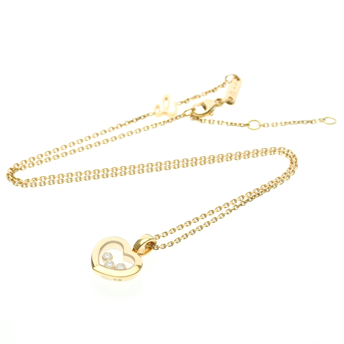 PRE-OWNED Chopard Happy Diamonds · Rose Gold · Diamond