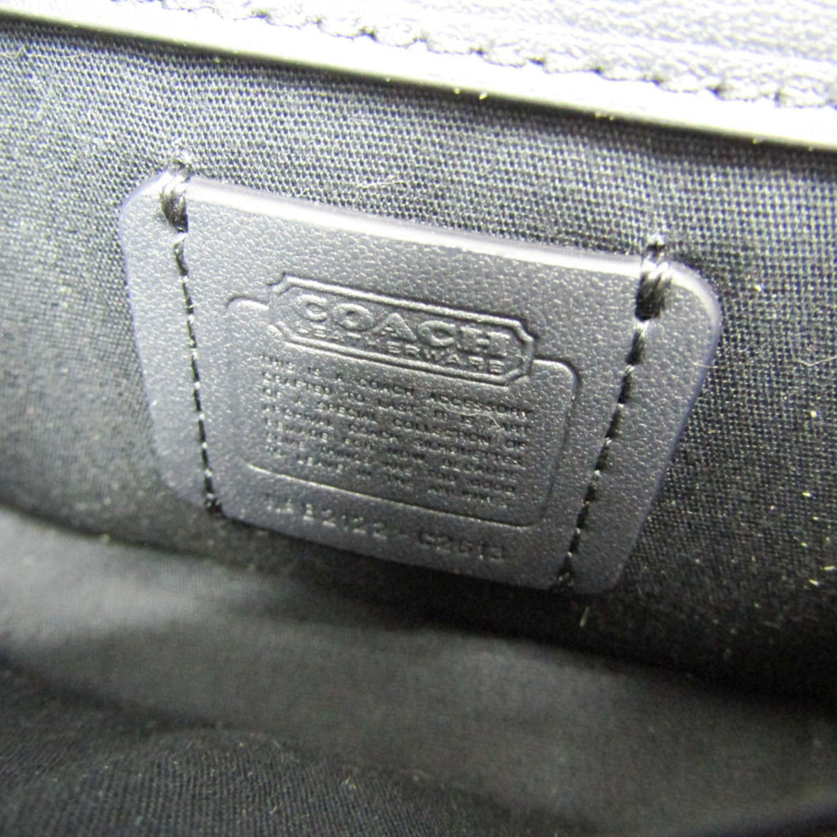 PRE-OWNED Coach Signature · Canvas Shoulder Bag