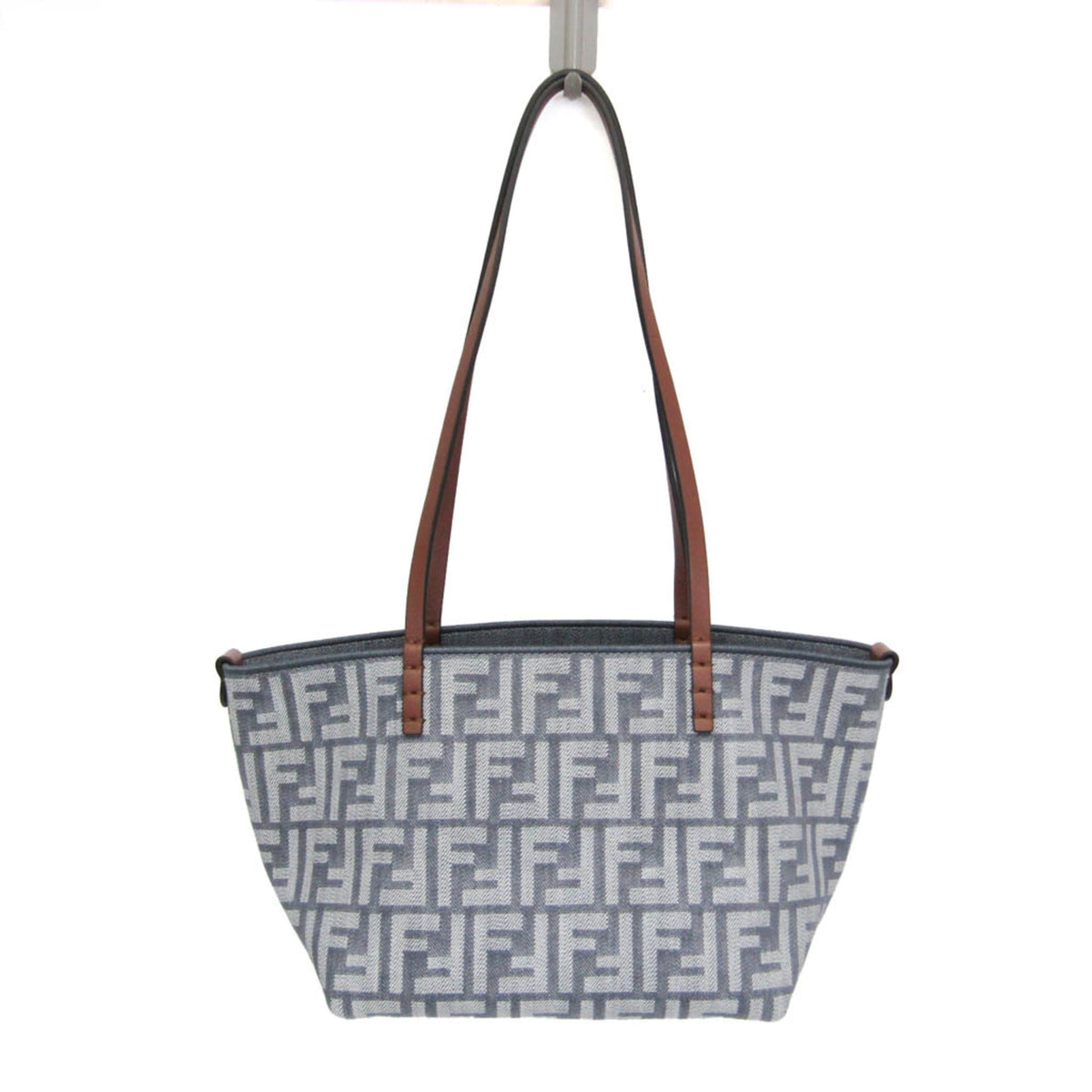 PRE-OWNED Fendi Roll · Reversible Canvas Tote