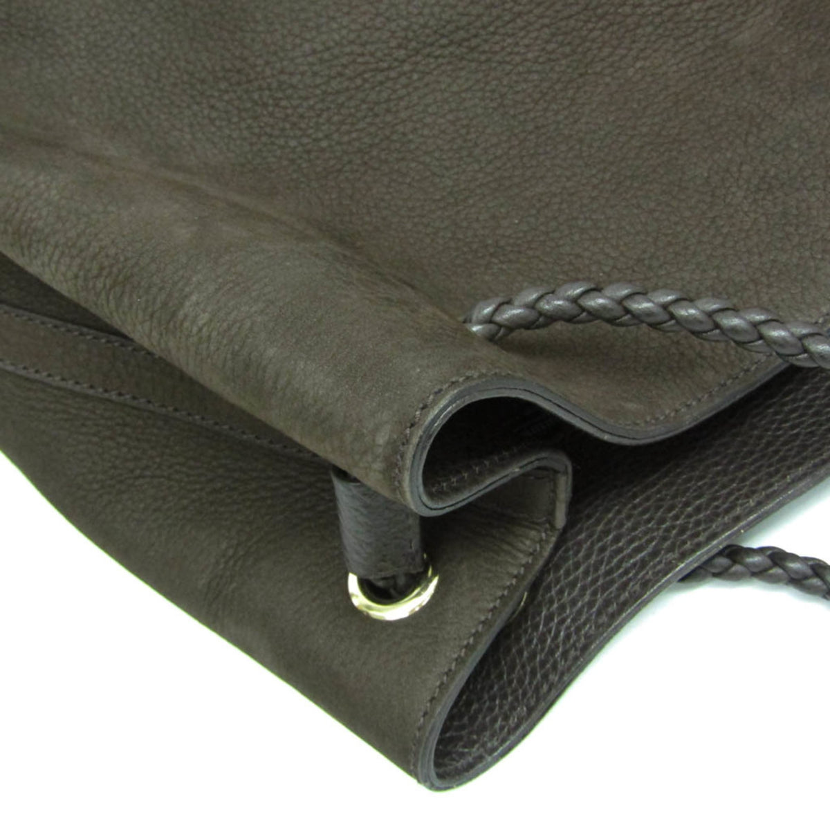 PRE-OWNED Gucci Nubuck Leather Tote
